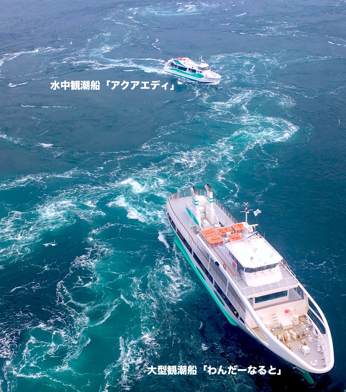 うずしお観潮船(鳴門観光汽船)