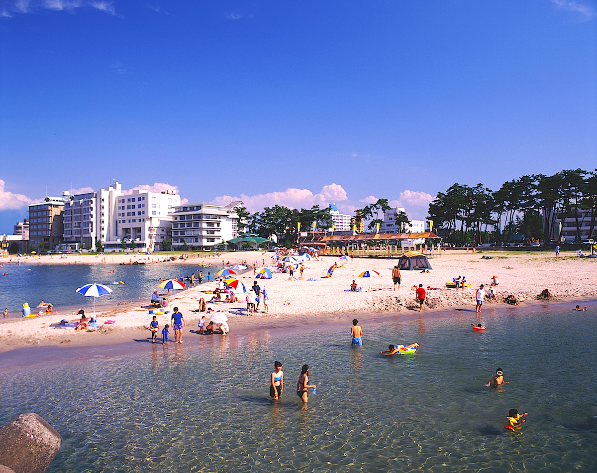 皆生温泉海水浴場