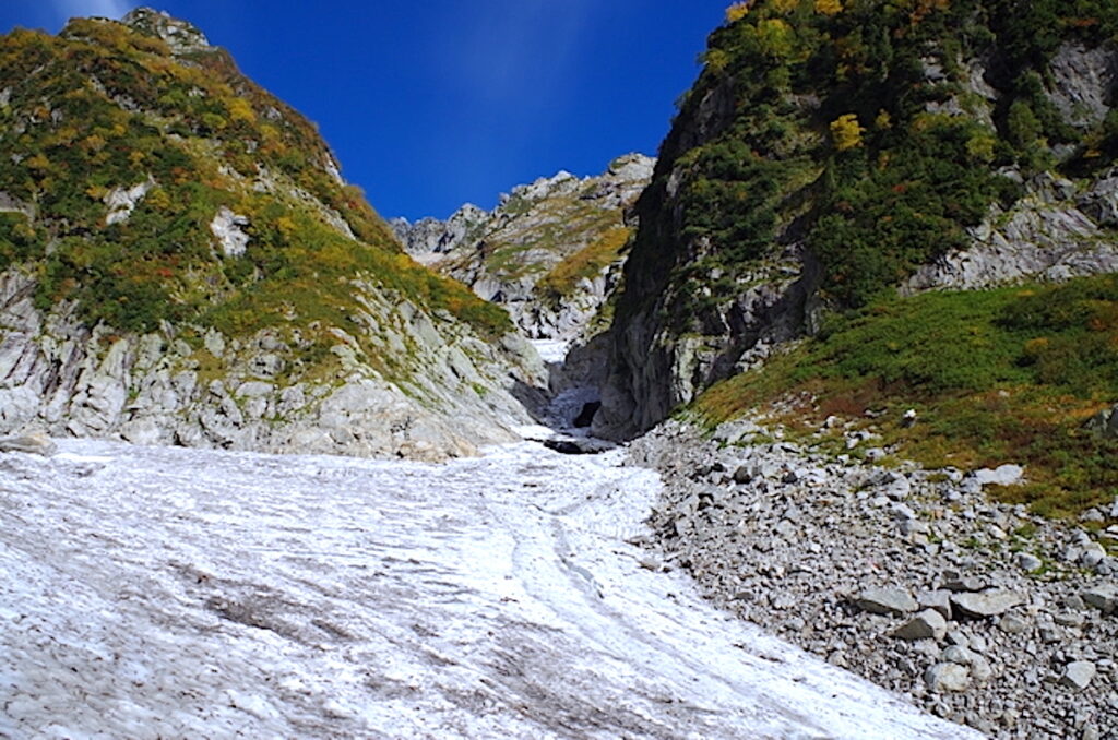 剱沢雪渓