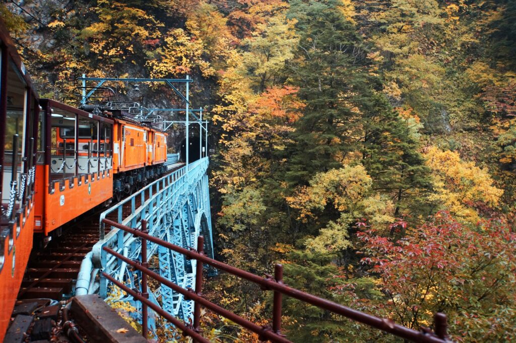 黒部峡谷鉄道・後曳橋