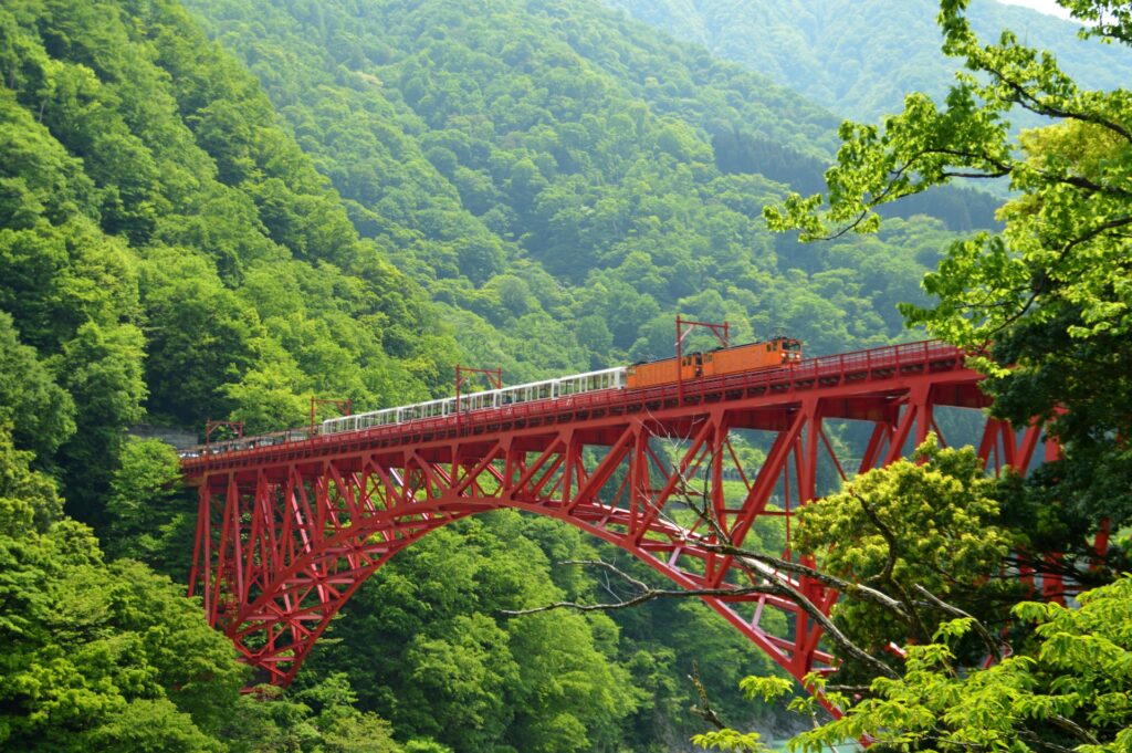 黒部峡谷鉄道・新山彦鉄橋