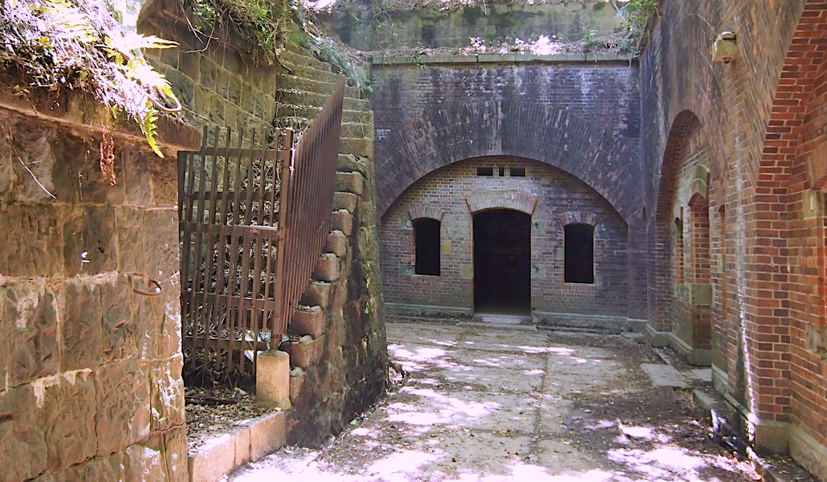 友ヶ島第三砲台跡