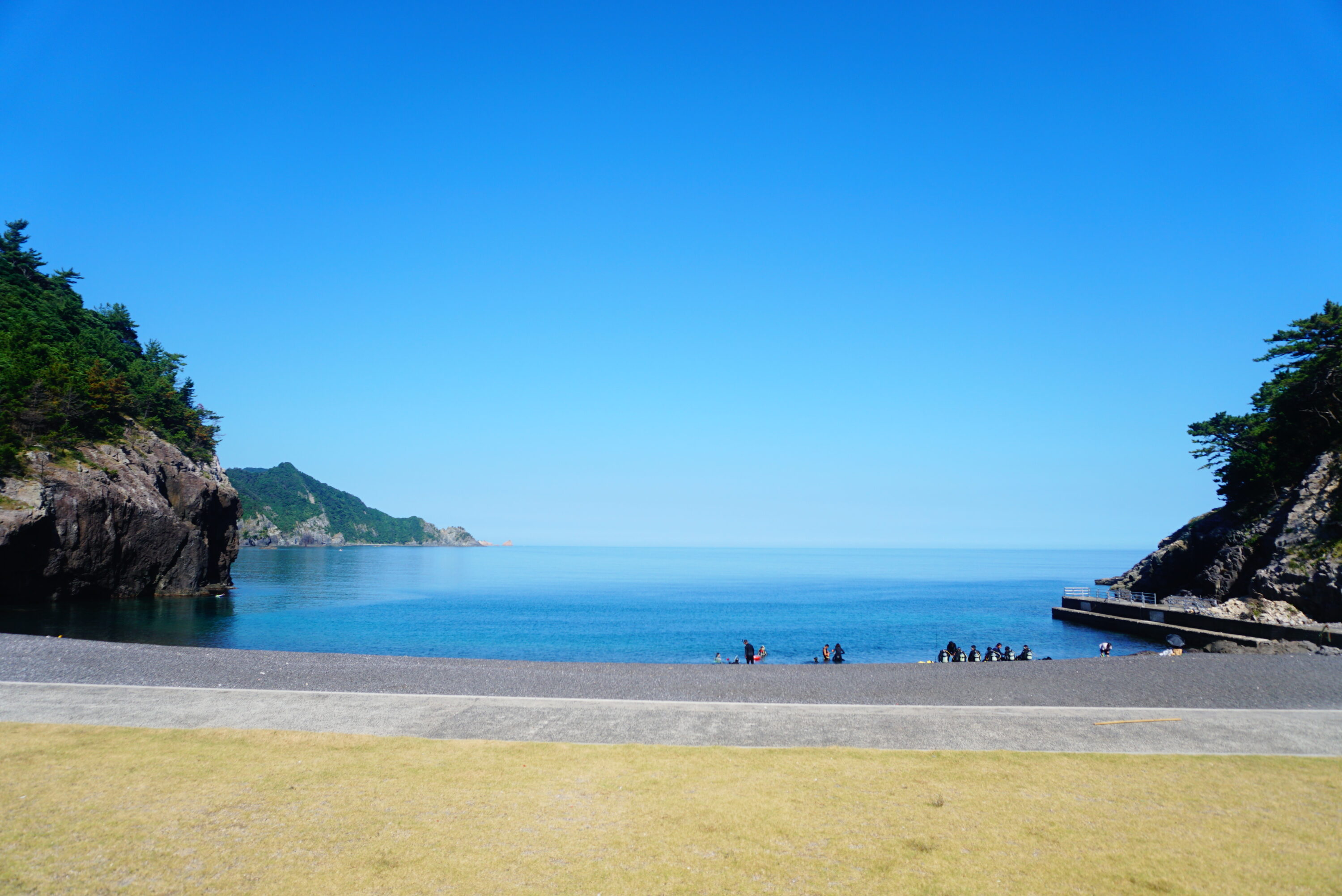 青海島海水浴場（船越の浜）
