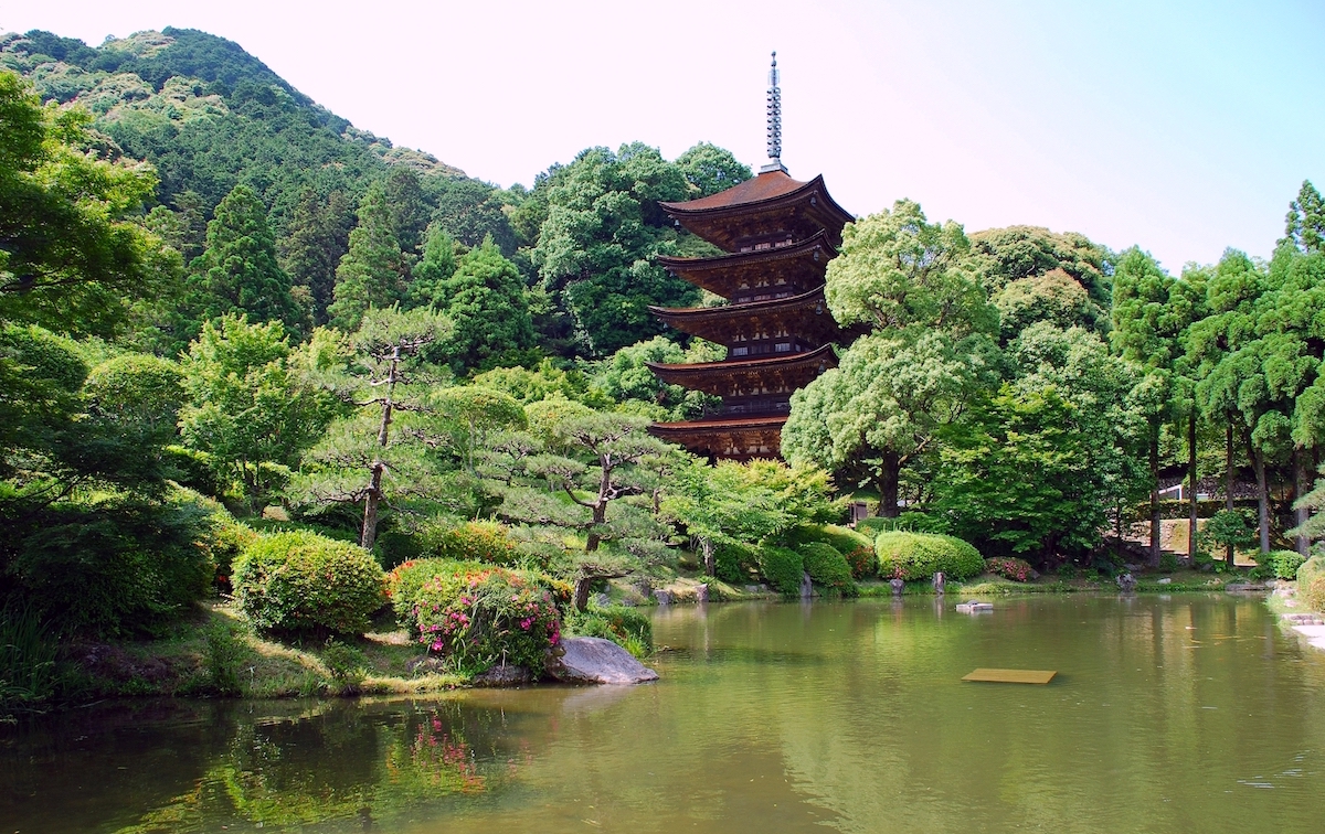 瑠璃光寺・五重塔