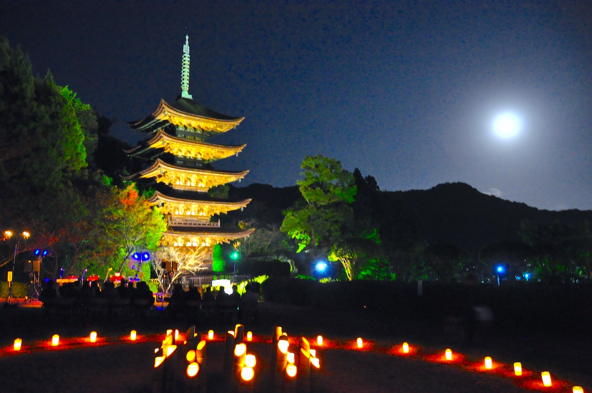 瑠璃光寺・五重塔