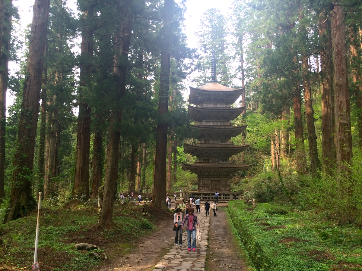羽黒山五重塔