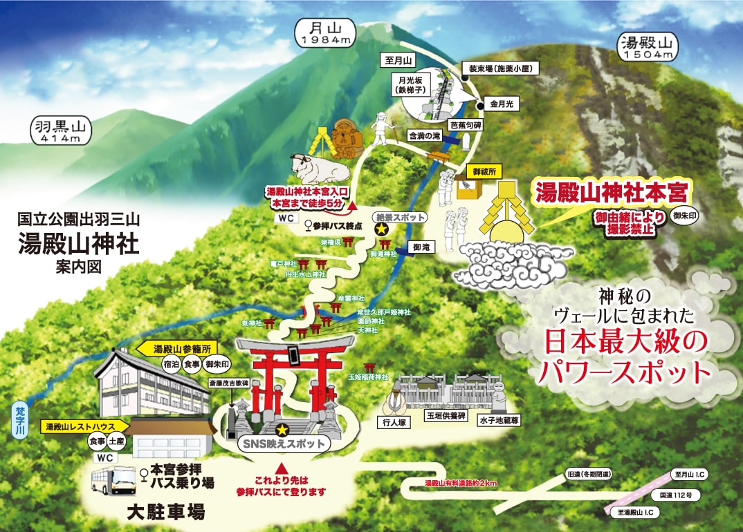 湯殿山参籠所・御神湯