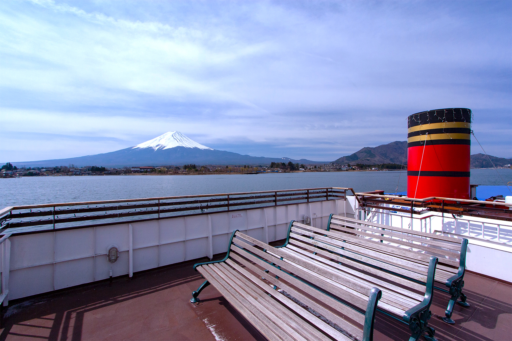 2023河口湖游览船游玩攻略,也是观赏富士山非常完美的角...【去哪儿攻略】