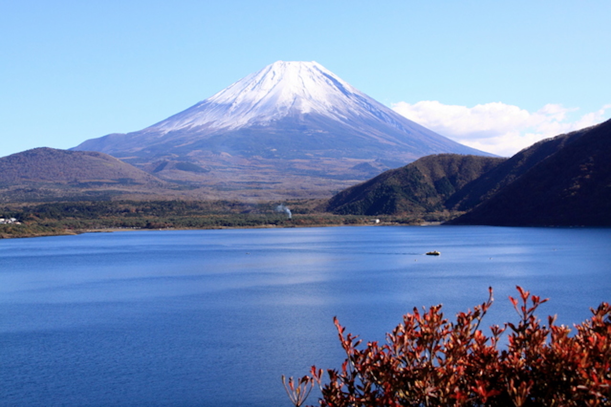 千円札の富士山(中ノ倉峠展望地)