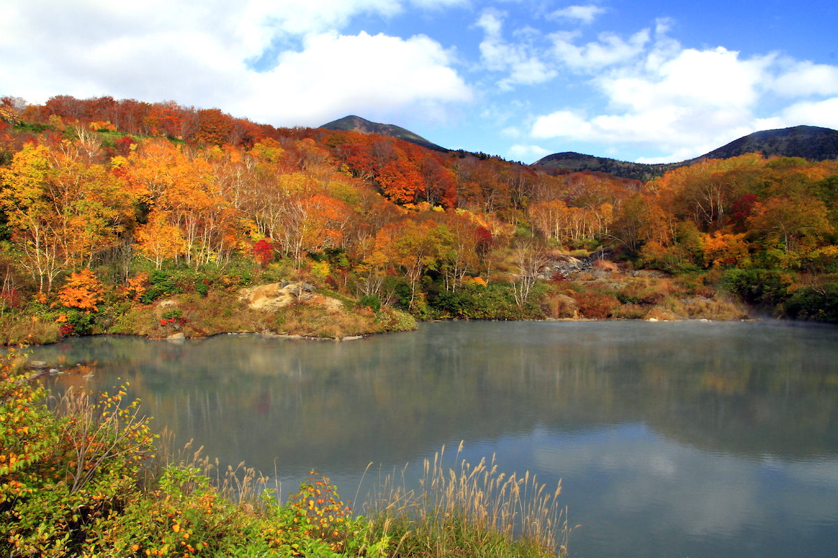 地獄沼・紅葉