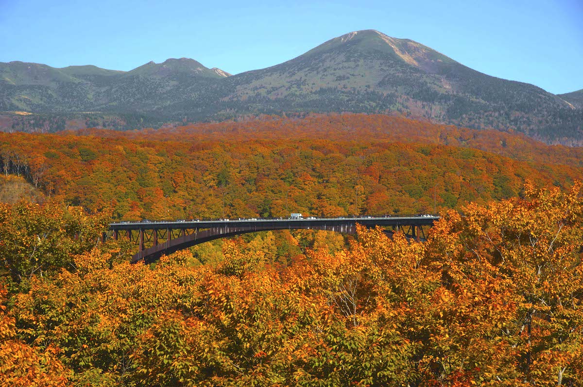 城ヶ倉大橋・紅葉