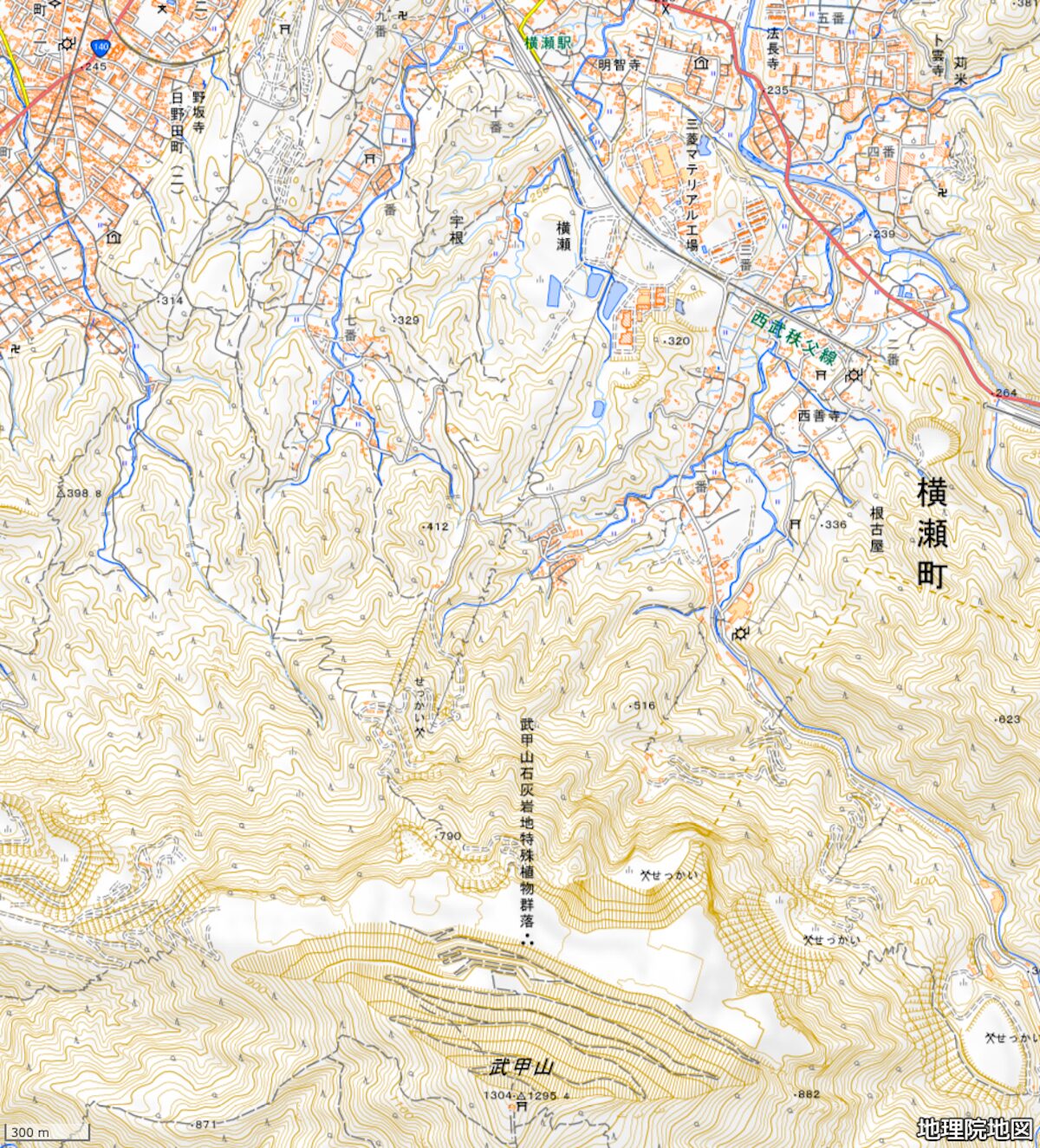 武甲山