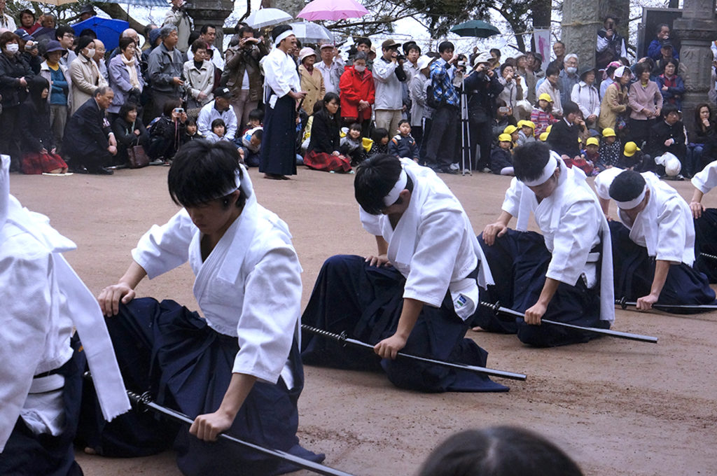 飯盛山『白虎隊慰霊祭』