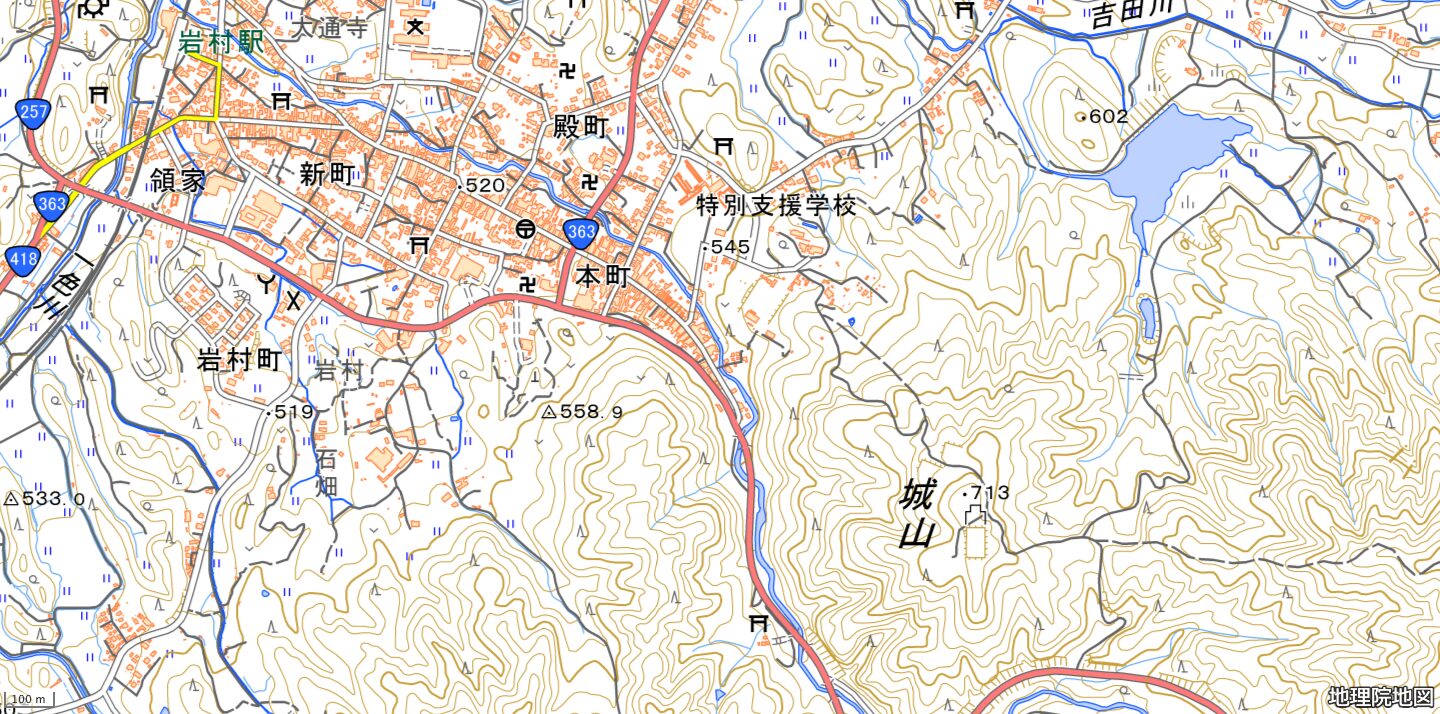 岩村城