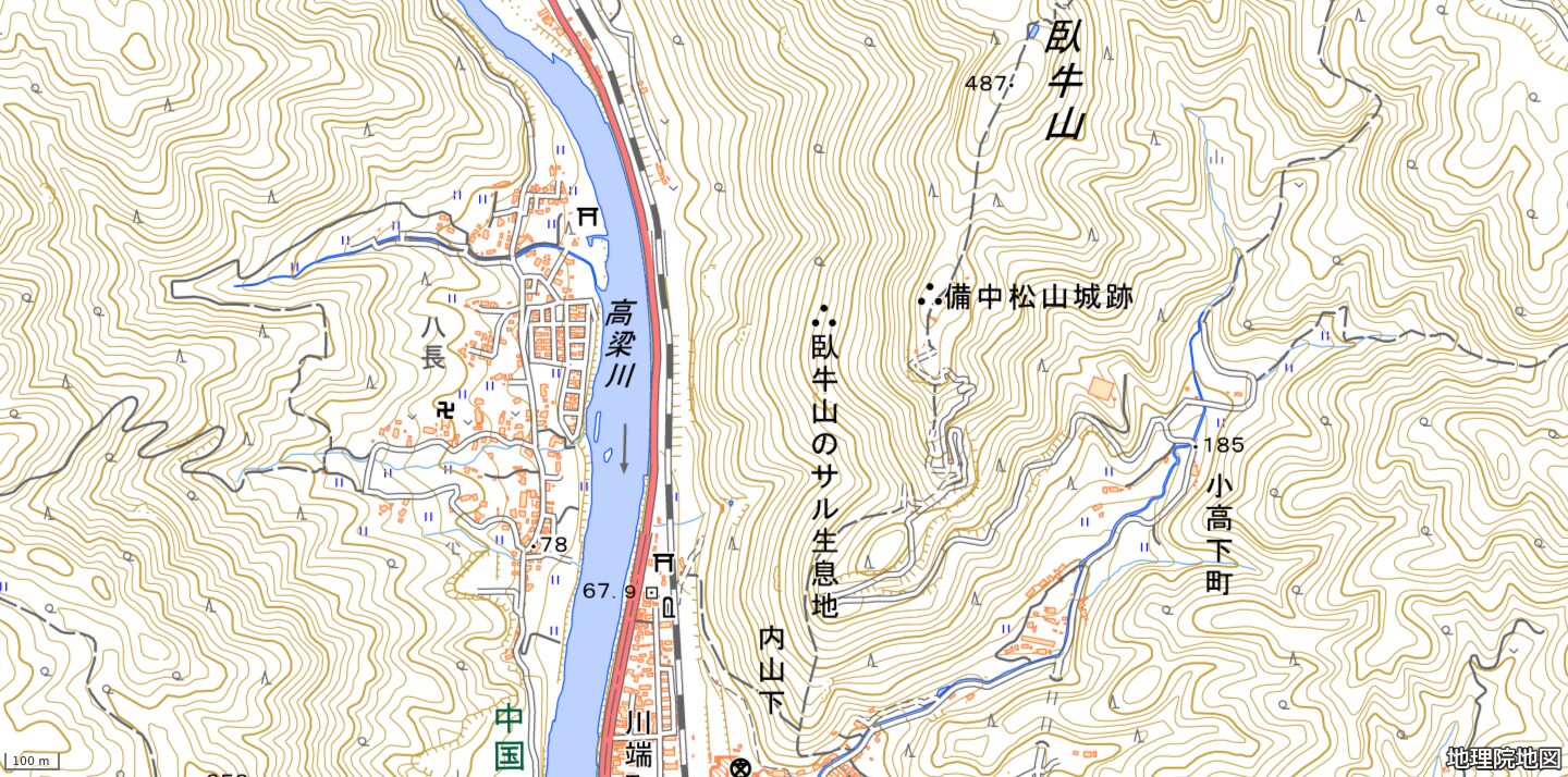 備中松山城