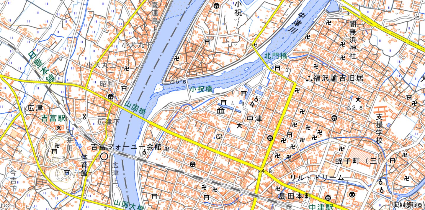 中津城