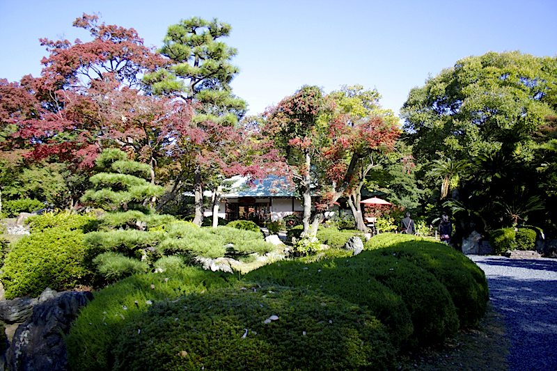 当時の那古野城は現在の名古屋城二の丸跡あたりにあった
