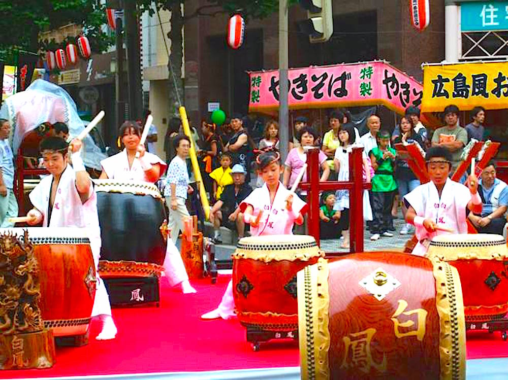 千葉の親子三代夏祭り