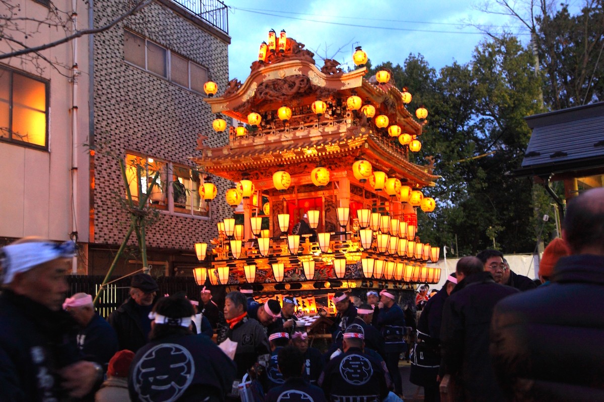 秩父祭の屋台行事