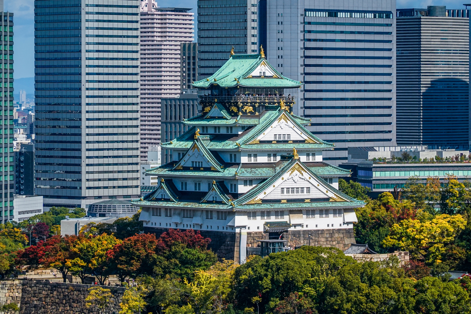 大阪城天守