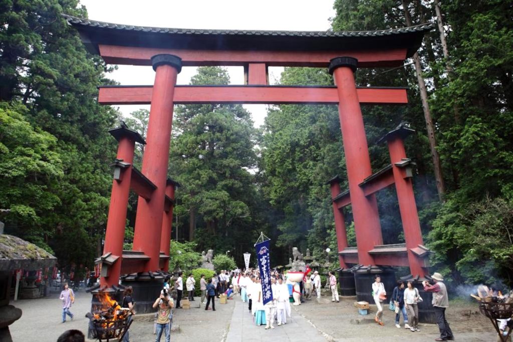 富士山開山前夜祭