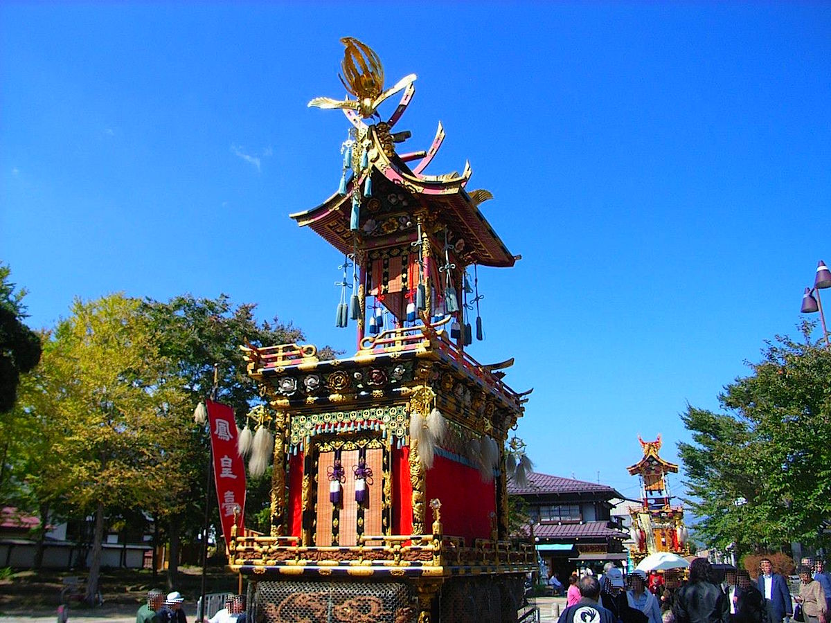 古川祭の起し太鼓・屋台行事