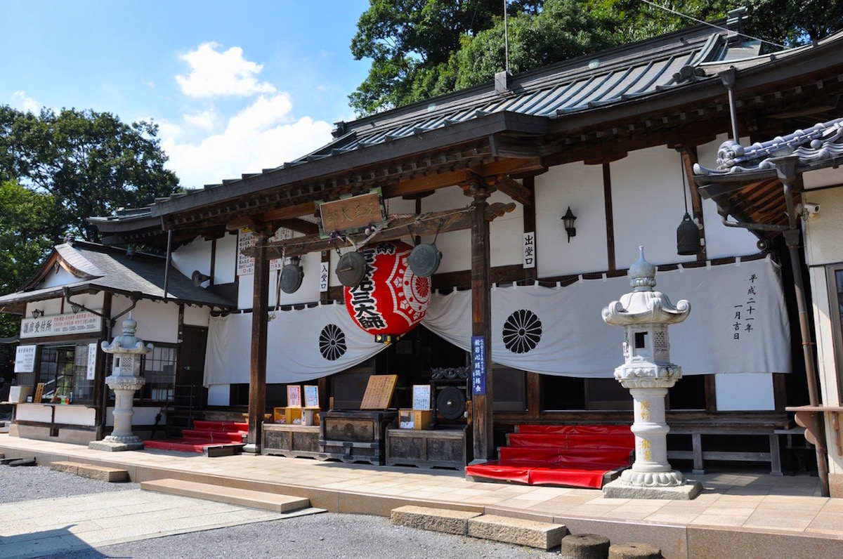 寺岡山元三大師の本堂