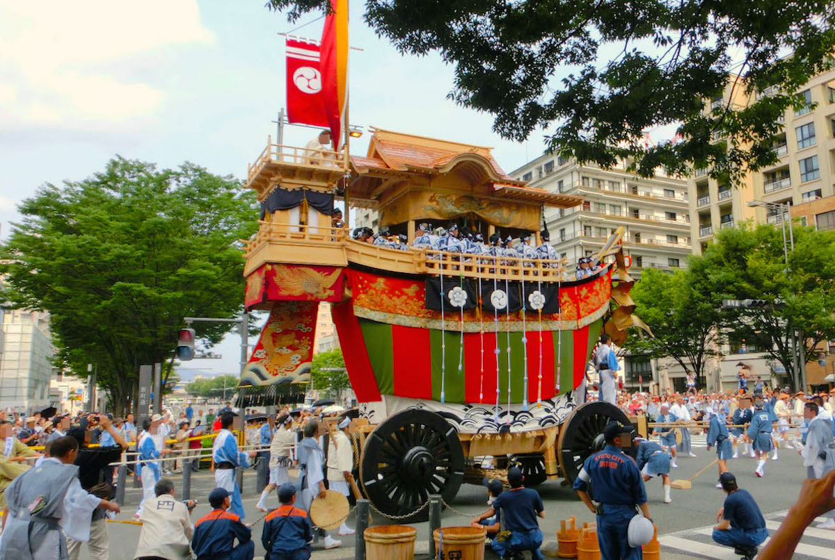 京都祇園祭の山鉾行事