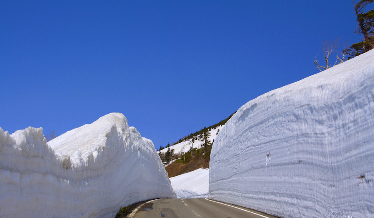 八幡平 雪の回廊