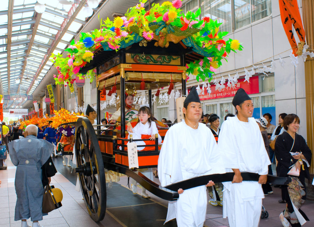 防府天満宮『花神子社参式』