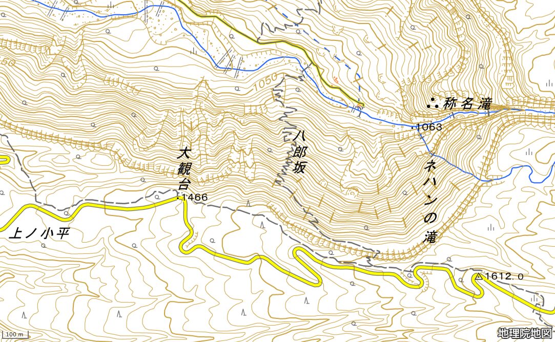 ハンノキ滝