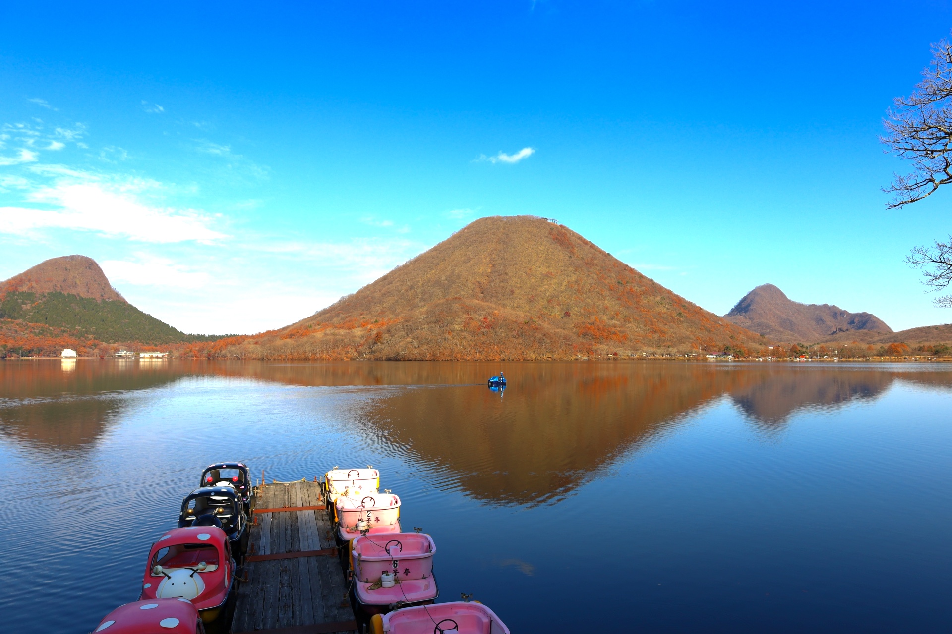 榛名湖・逆さ富士