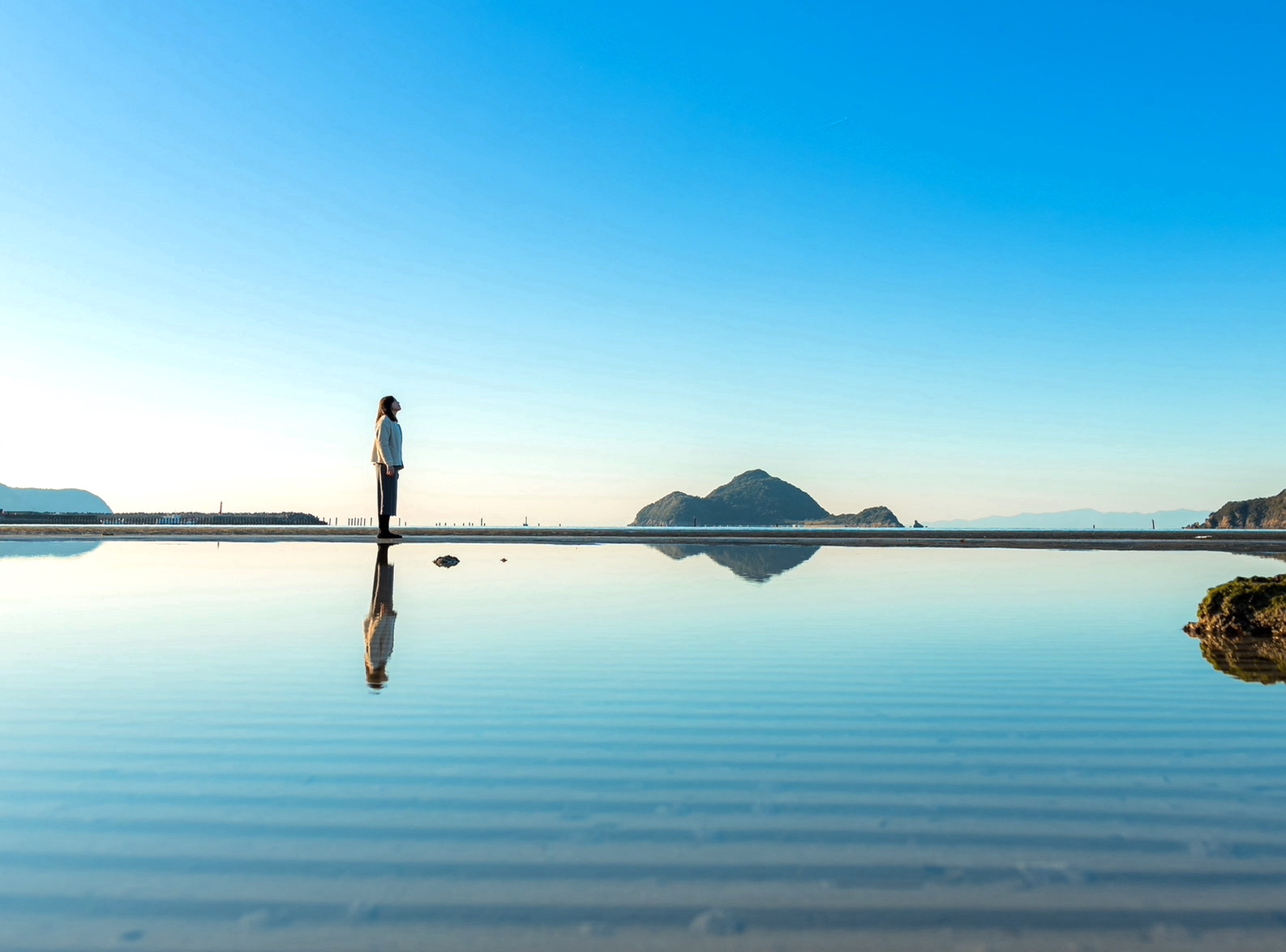 西広海岸は、超絶景ビーチ