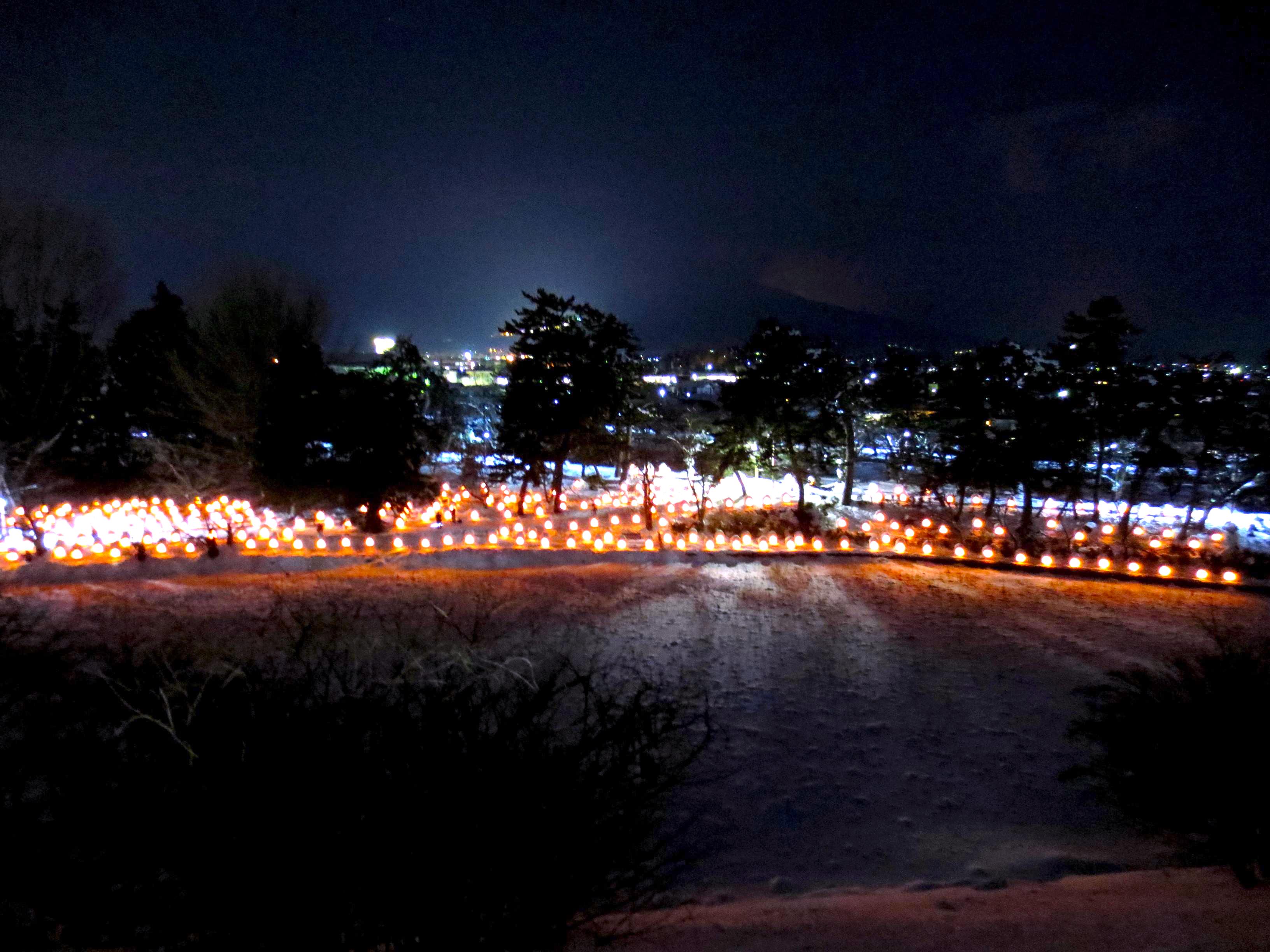 弘前城雪燈籠まつり