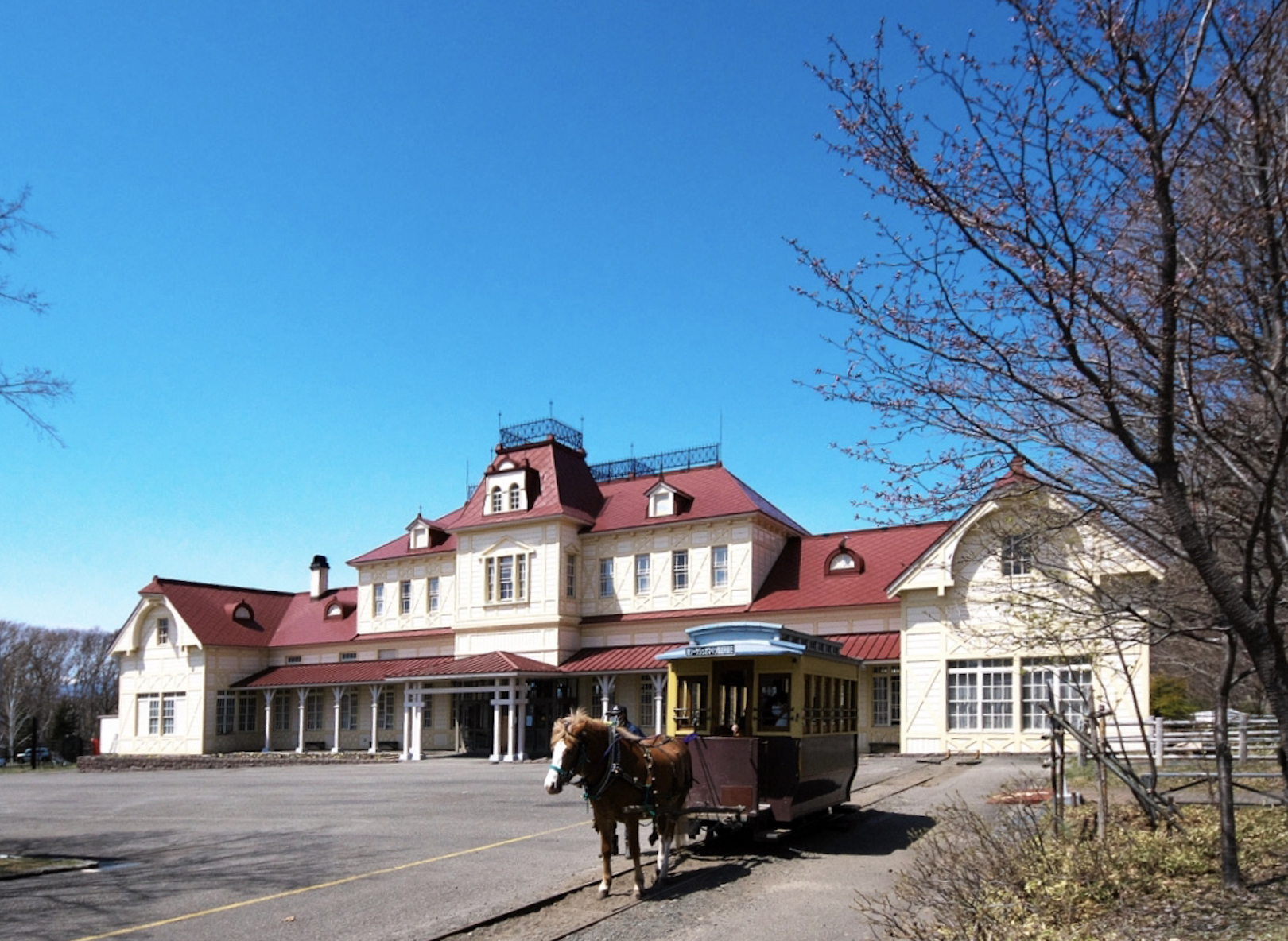 北海道開拓の村・馬車鉄道