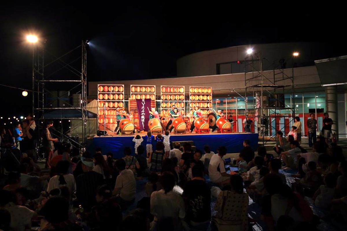甲斐いちのみや大文字焼き・夏祭りステージ