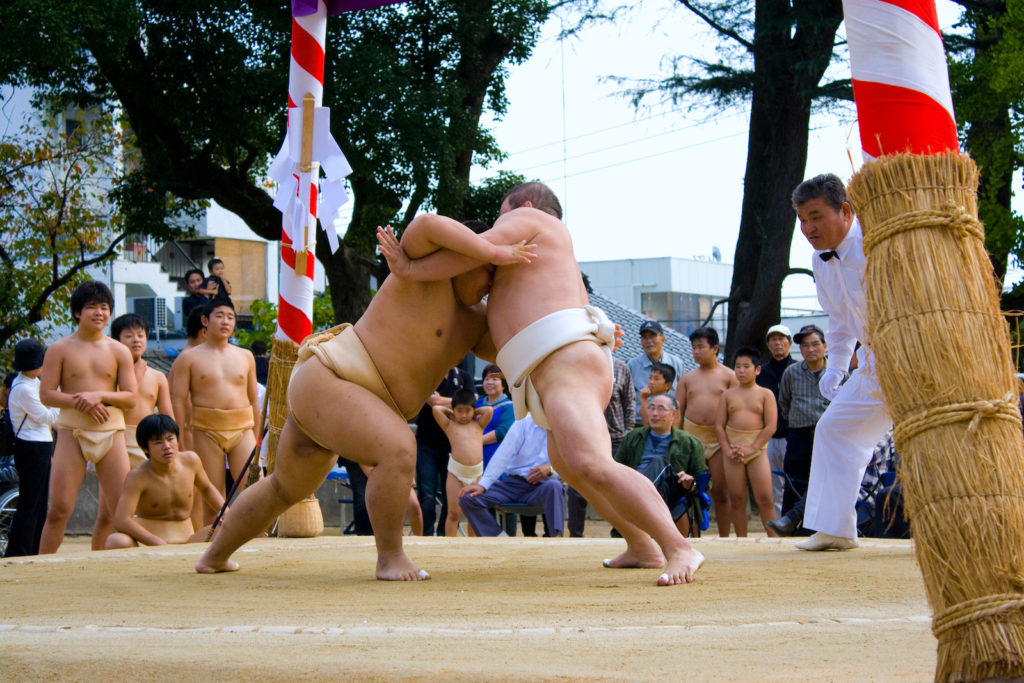 忌宮神社『三日相撲』