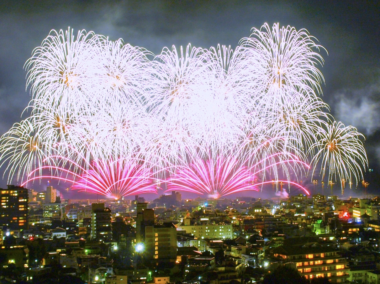 按針祭海の花火大会