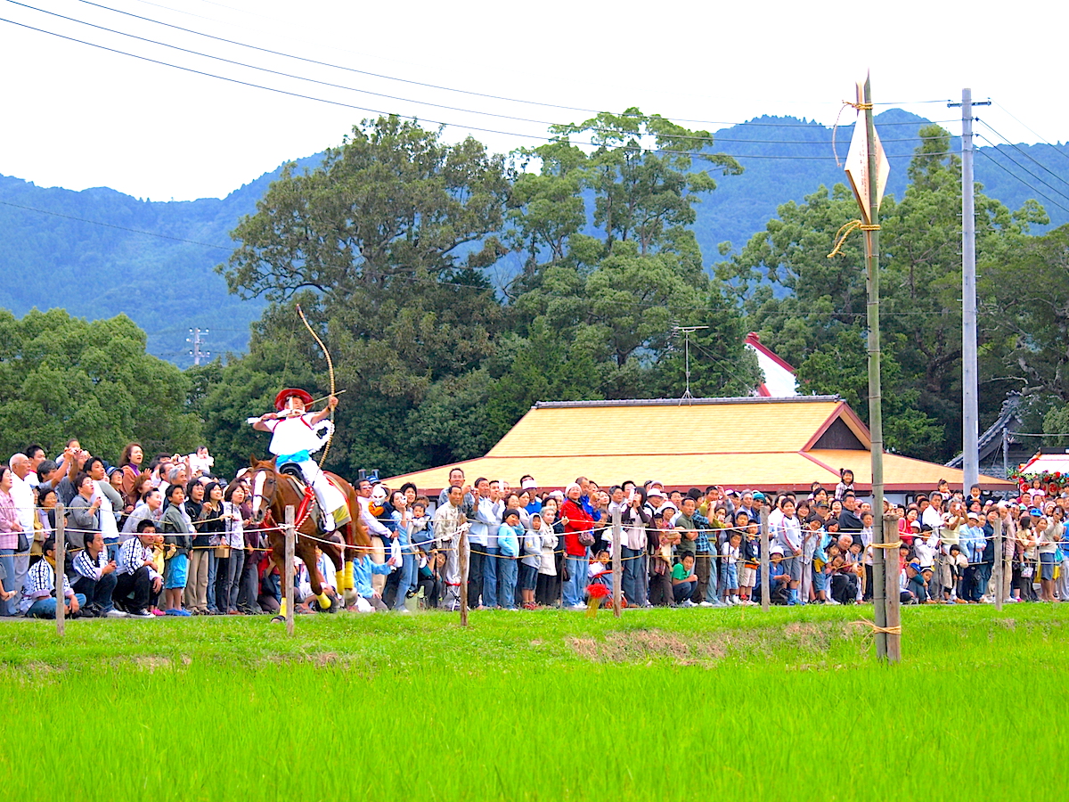 吉保八幡神社例大祭・流鏑馬神事