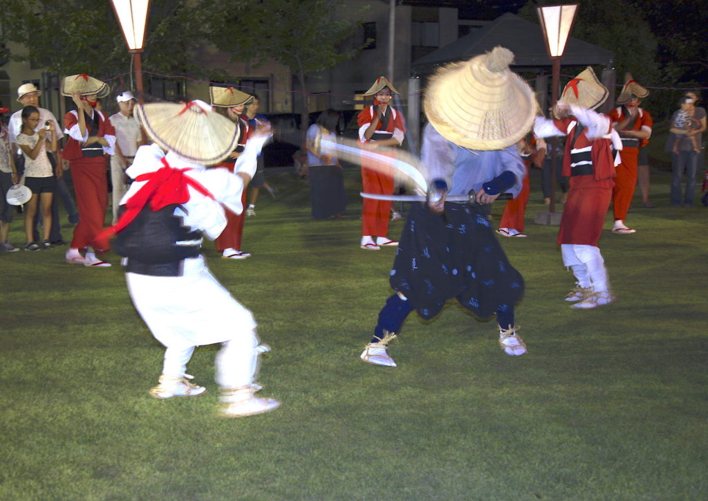 柏野じょんがら踊り