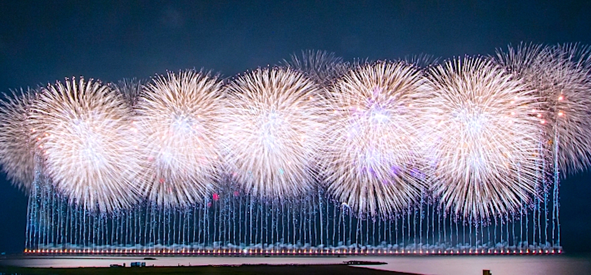 ぎおん柏崎まつり 海の大花火大会