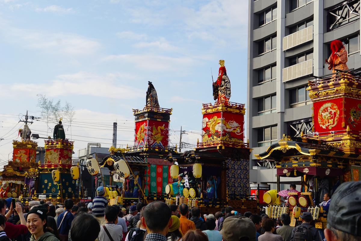 川越氷川祭の山車行事