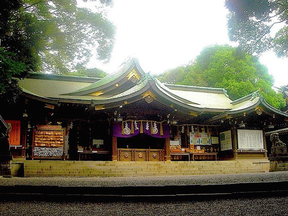 検見川神社の本殿