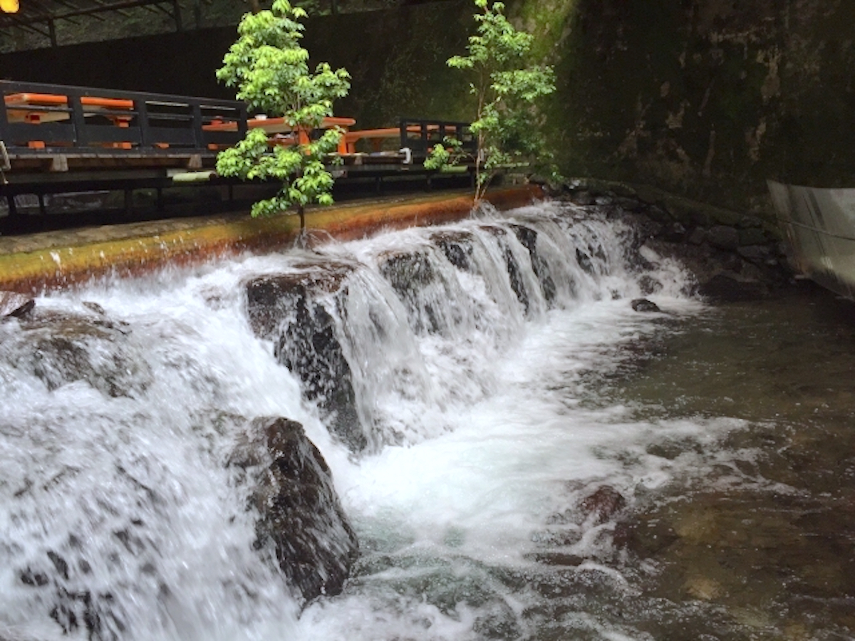貴船の川床
