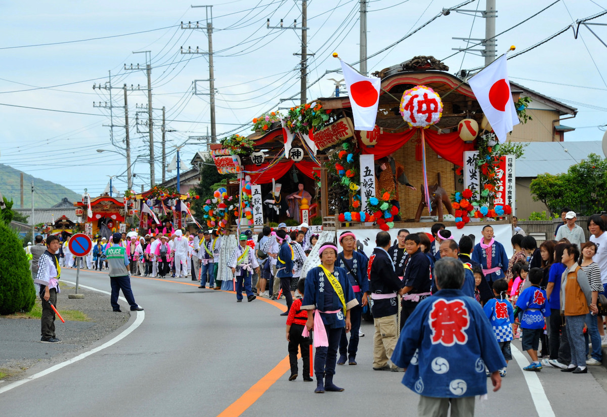 吉保八幡神社例大祭・流鏑馬神事