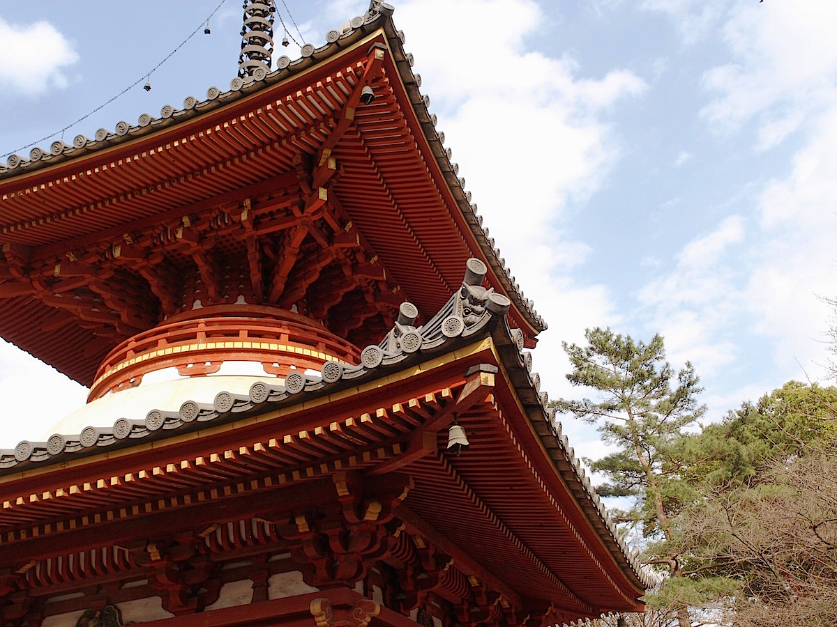 喜多院多宝塔(ともに埼玉県の文化財)