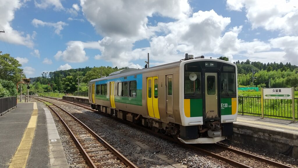 久留里線・久留里〜上総亀山間