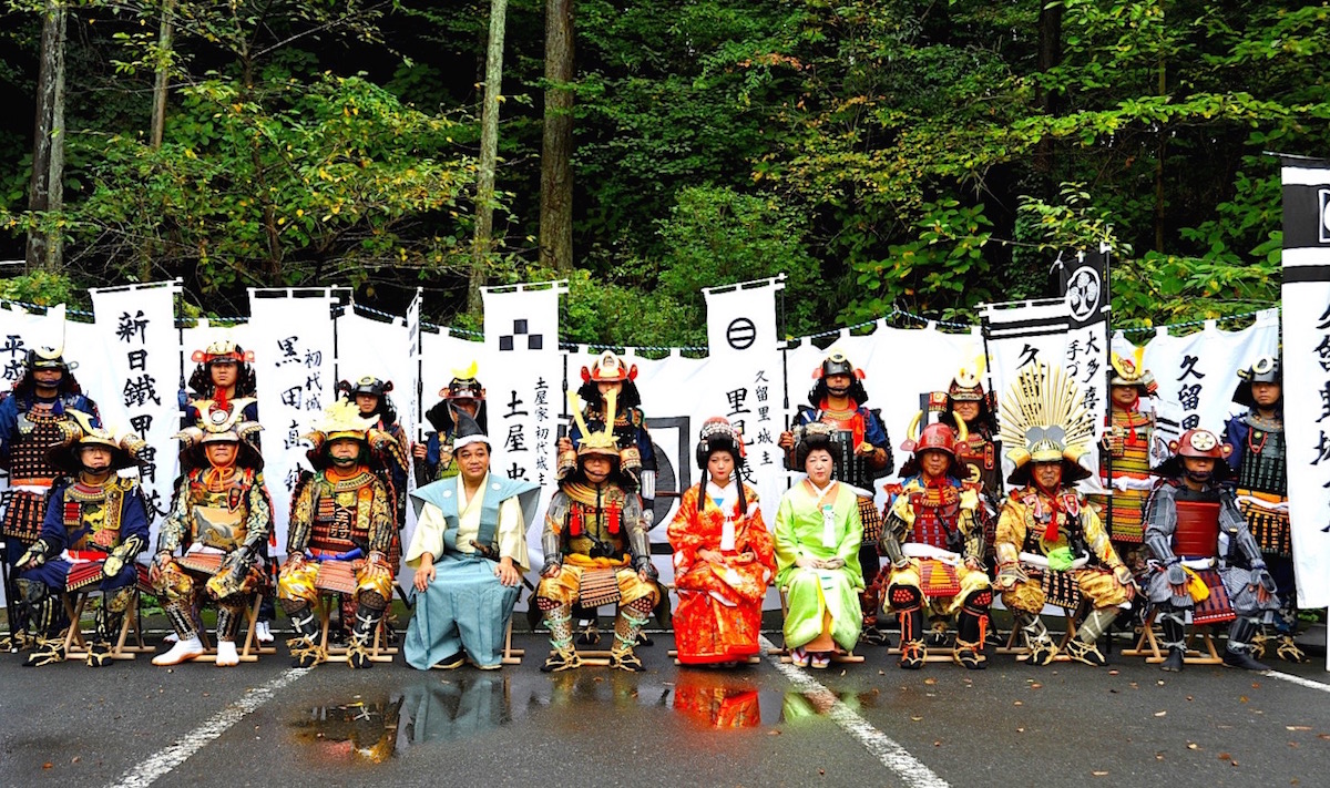 生きた水の里 久留里城まつり