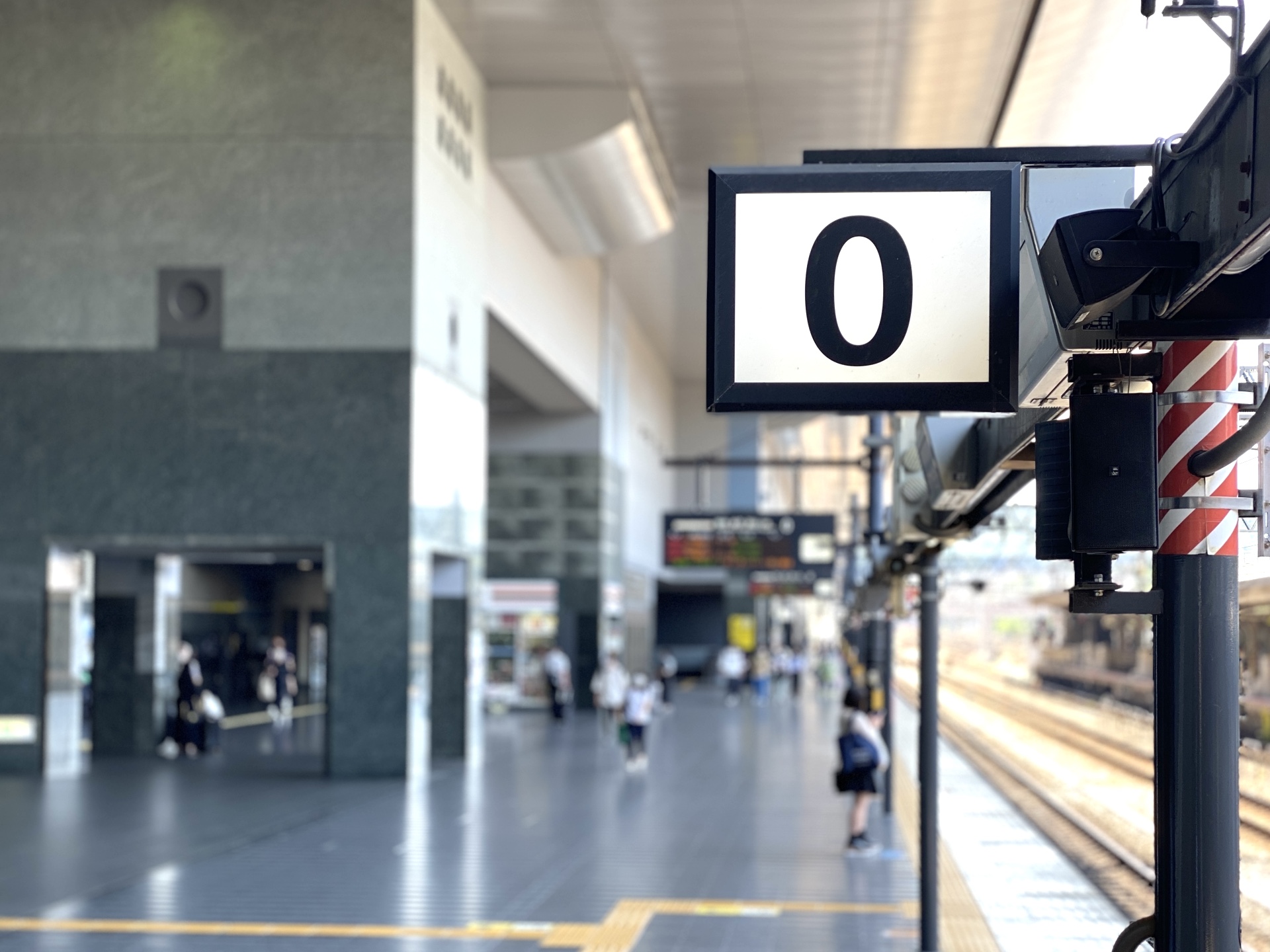 京都駅0番線ホーム