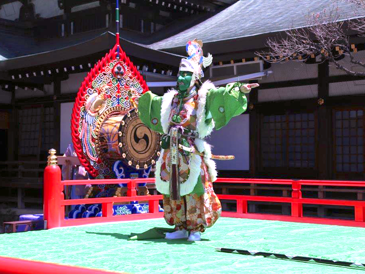 真清田神社『舞楽神事』